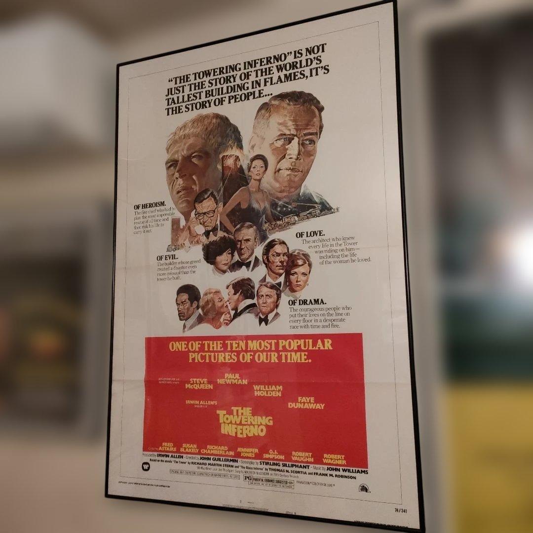 タワーリング・インフェルノ　　 US初版ワンシートポスター　 スタイルB