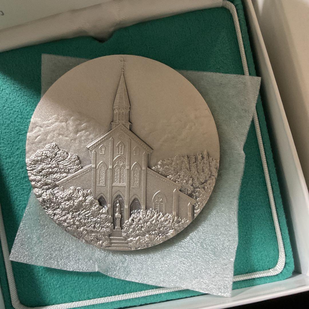 E82-1 国宝章牌 純銀メダル　造幣局　3点　アジア冬季記念メダル　1点