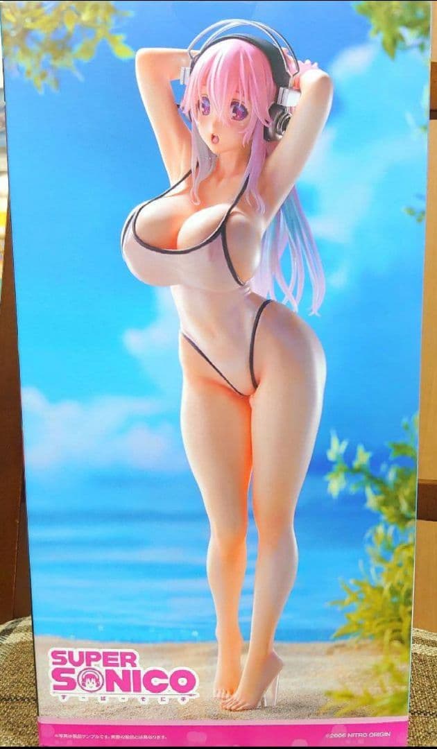 新品未開封　すーぱーそに子 白水着style フィギュア