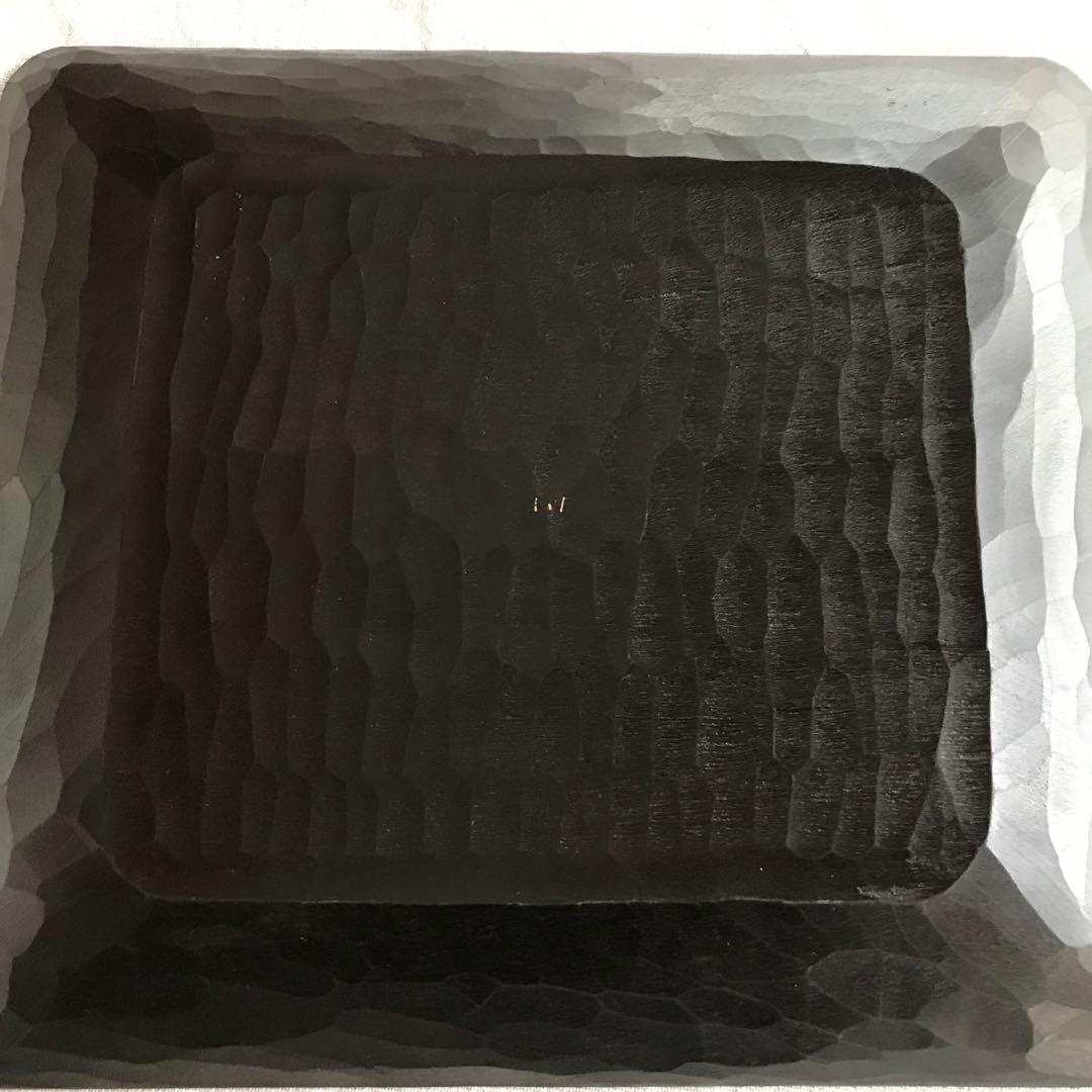 三谷龍二トレイ角盆漆特大サイズ