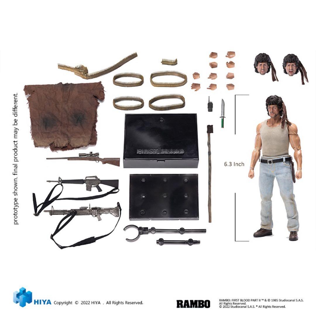 HIYA TOYS Rambo First Blood ランボー　フィギュア