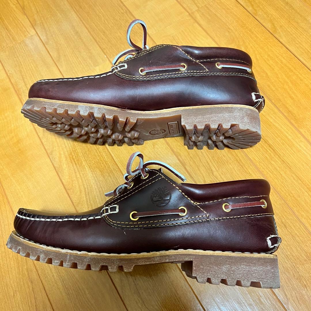 美品 Timberland HERITAGE 3 EYE CLASSIC RUG