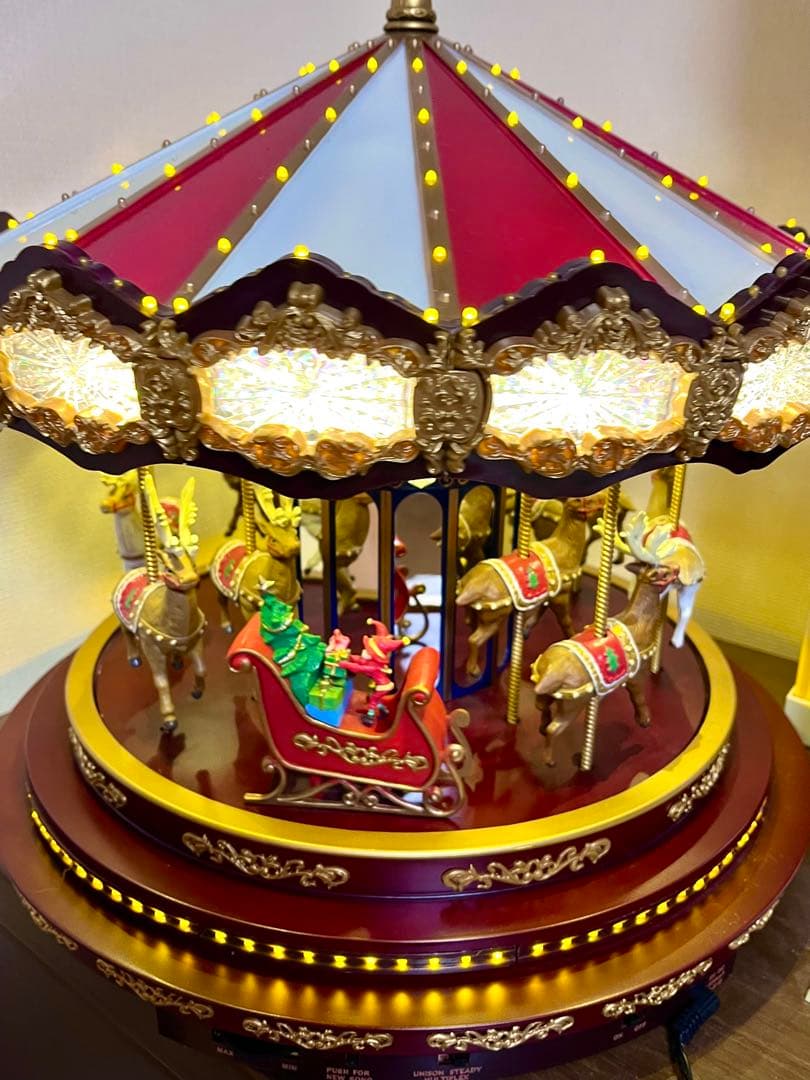 ミスタークリスマス デラックスカルーセル メリーゴーランド　ミュージック