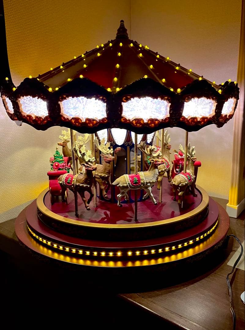 ミスタークリスマス デラックスカルーセル メリーゴーランド　ミュージック
