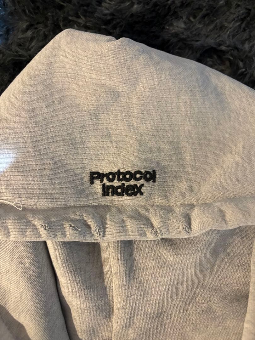 正規品　protocol index BUTTIVORE ZIP HOODIE