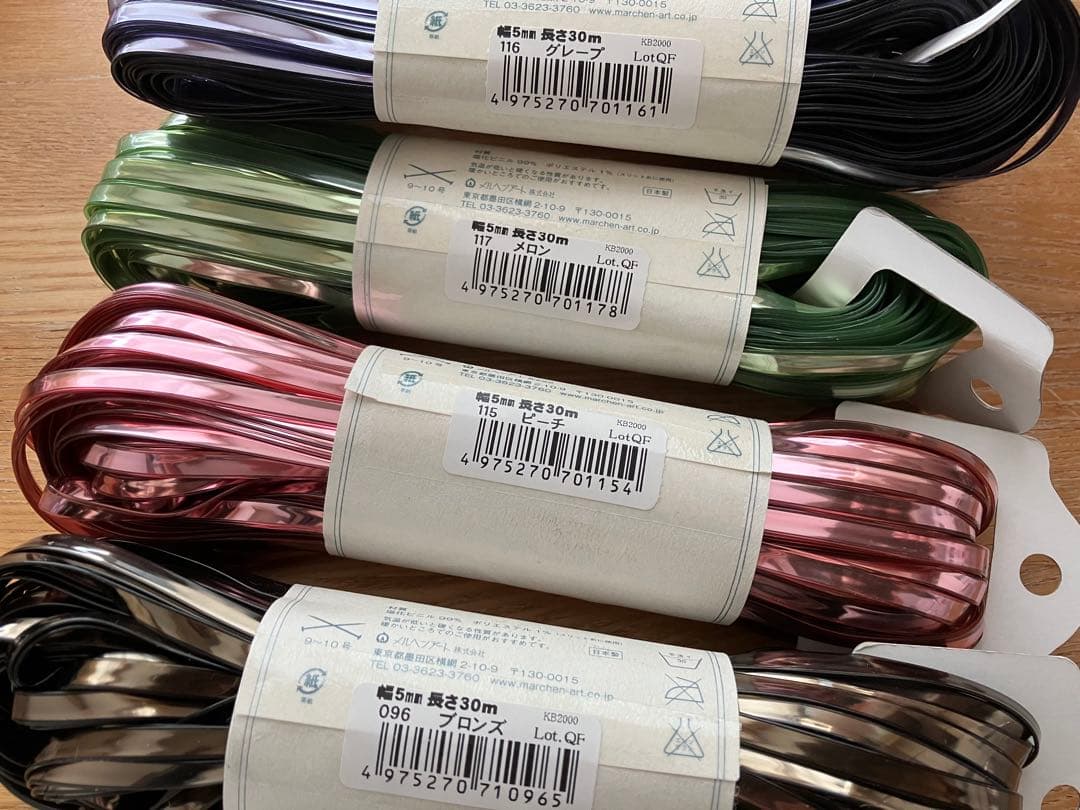 ラ・メルヘンテープとハンドル素材のセット　まとめ売り