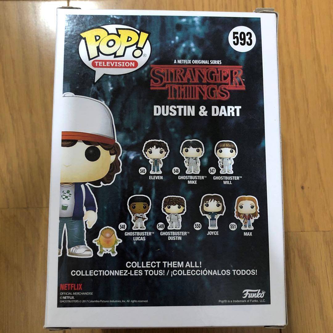 希少 ストレンジャーシングス ファンコ Pop ダスティン ダート 限定
