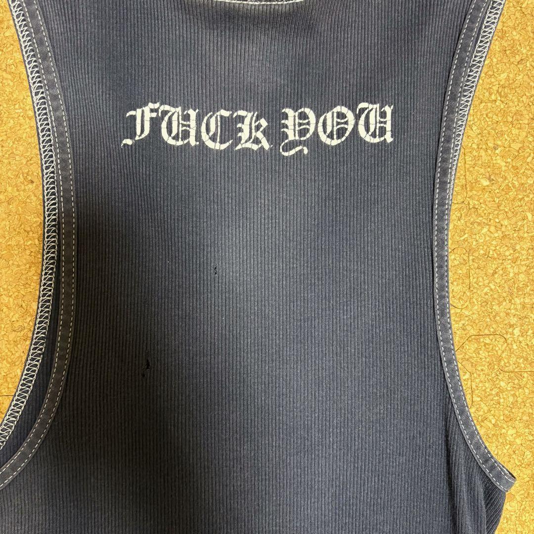 Chrome Hearts オールド クロムハーツ タンクトップ ブラック L