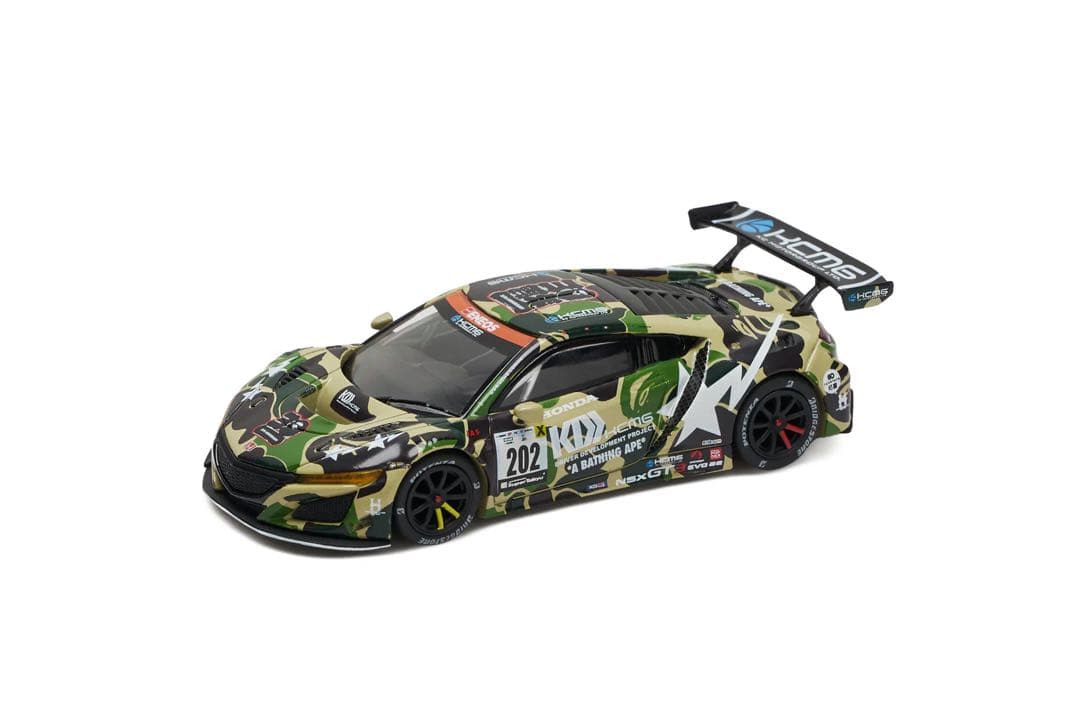 BAPE POPRACE HONDA NSX GT3 レシート付き