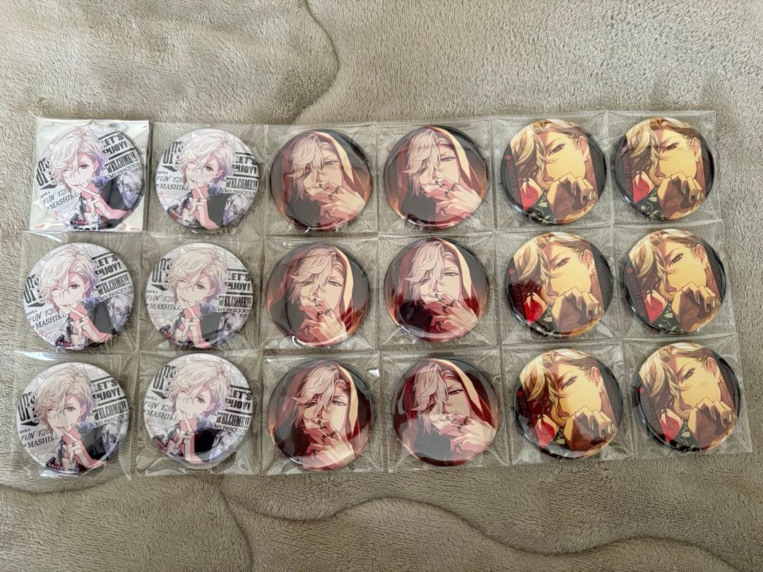 DIG-ROCK 冬木真白 MASHIRO 缶バッジセット - メルカリ