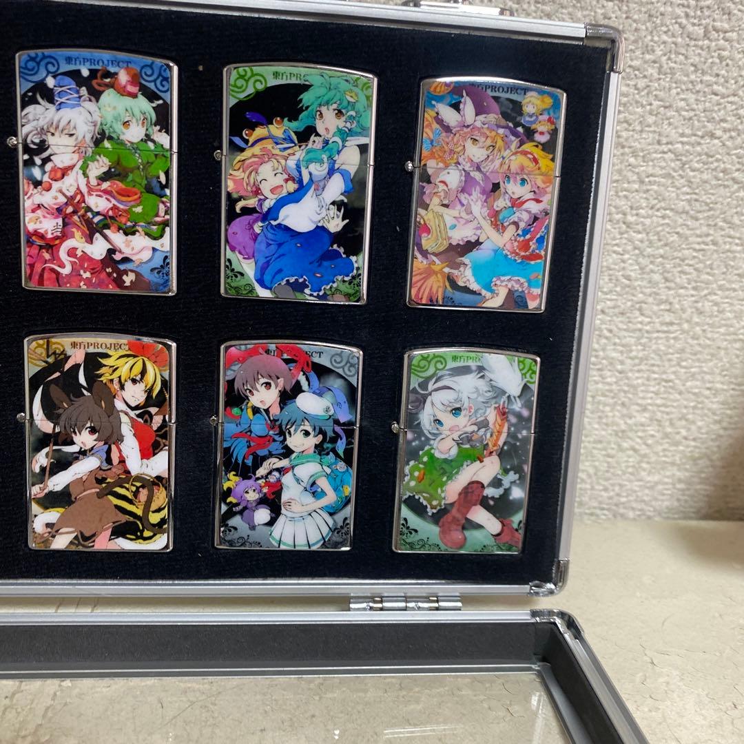 東方project 美少女　オイルライター　セット　zippo 風　TE
