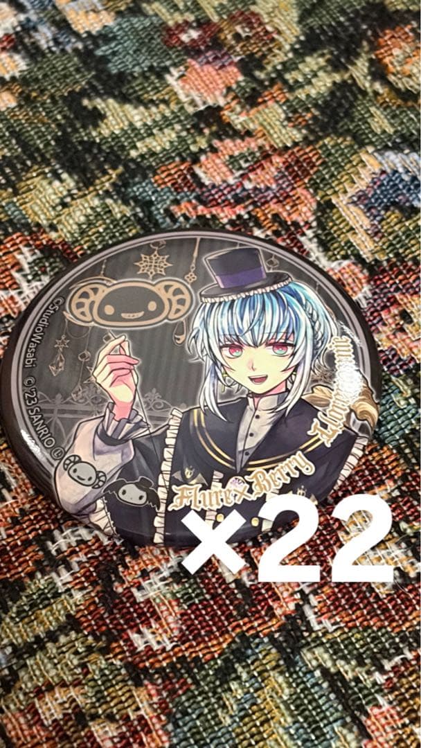 あくねこ 缶バッジ フルーレ 22点セット - メルカリ