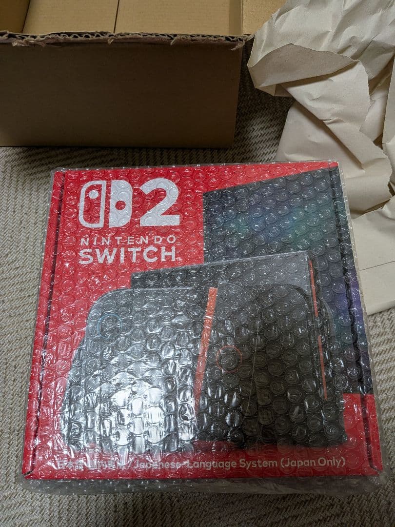 Nintendo Switch 2 本体 日本語対応　新品未使用未開封品