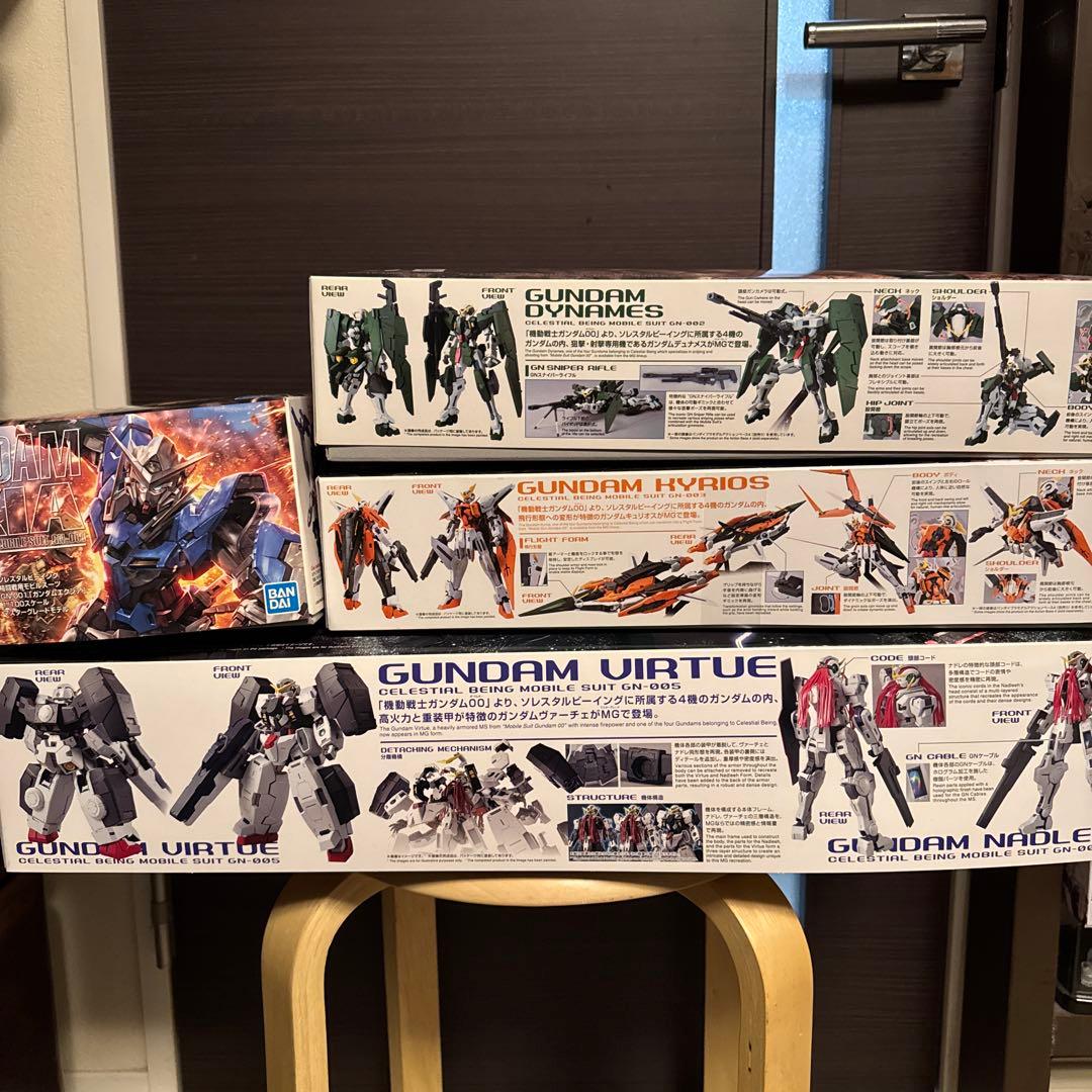 MG エクシア キュリオス デュナメス ヴァーチェ セット ダブルオー