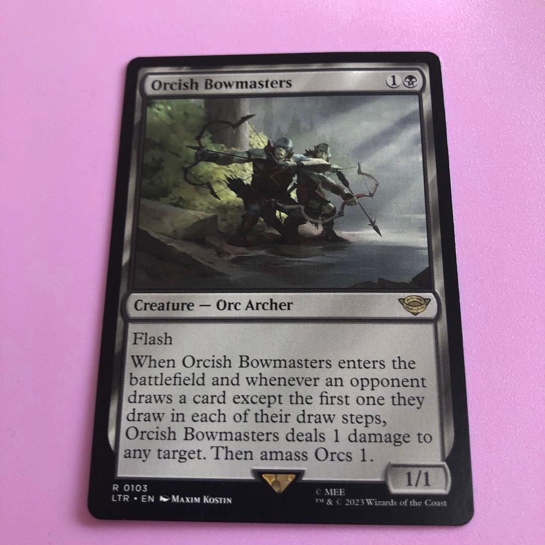 MTG オークの弓使い2枚セット英語版