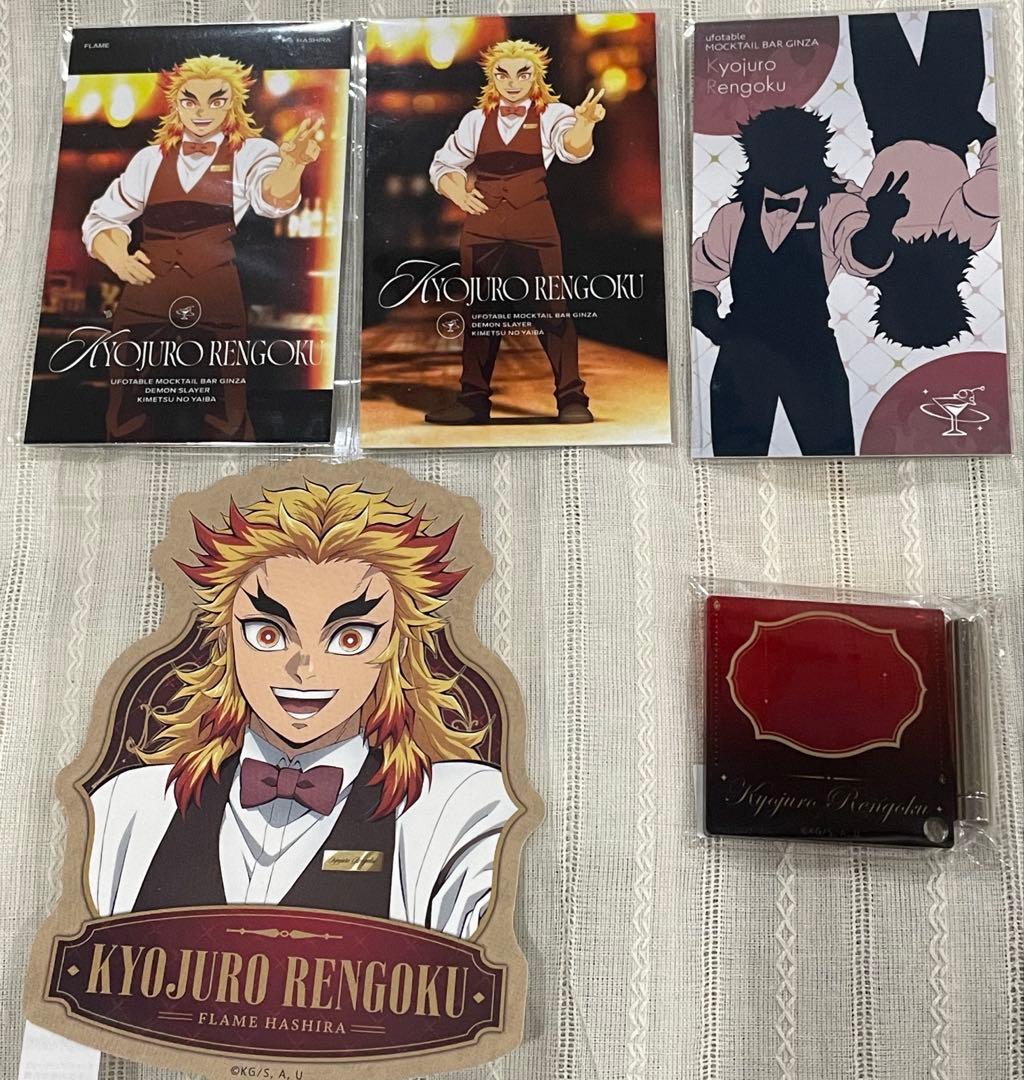 鬼滅の刃 煉獄杏寿郎 モクテルバー コレクションロト 缶バッジ