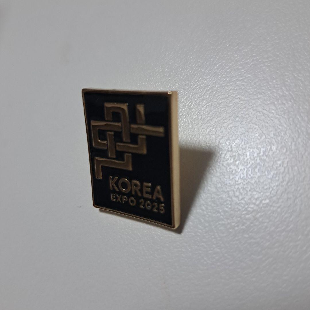 万博KOREA EXPO 2025 公式ピンバッジ 2個セット