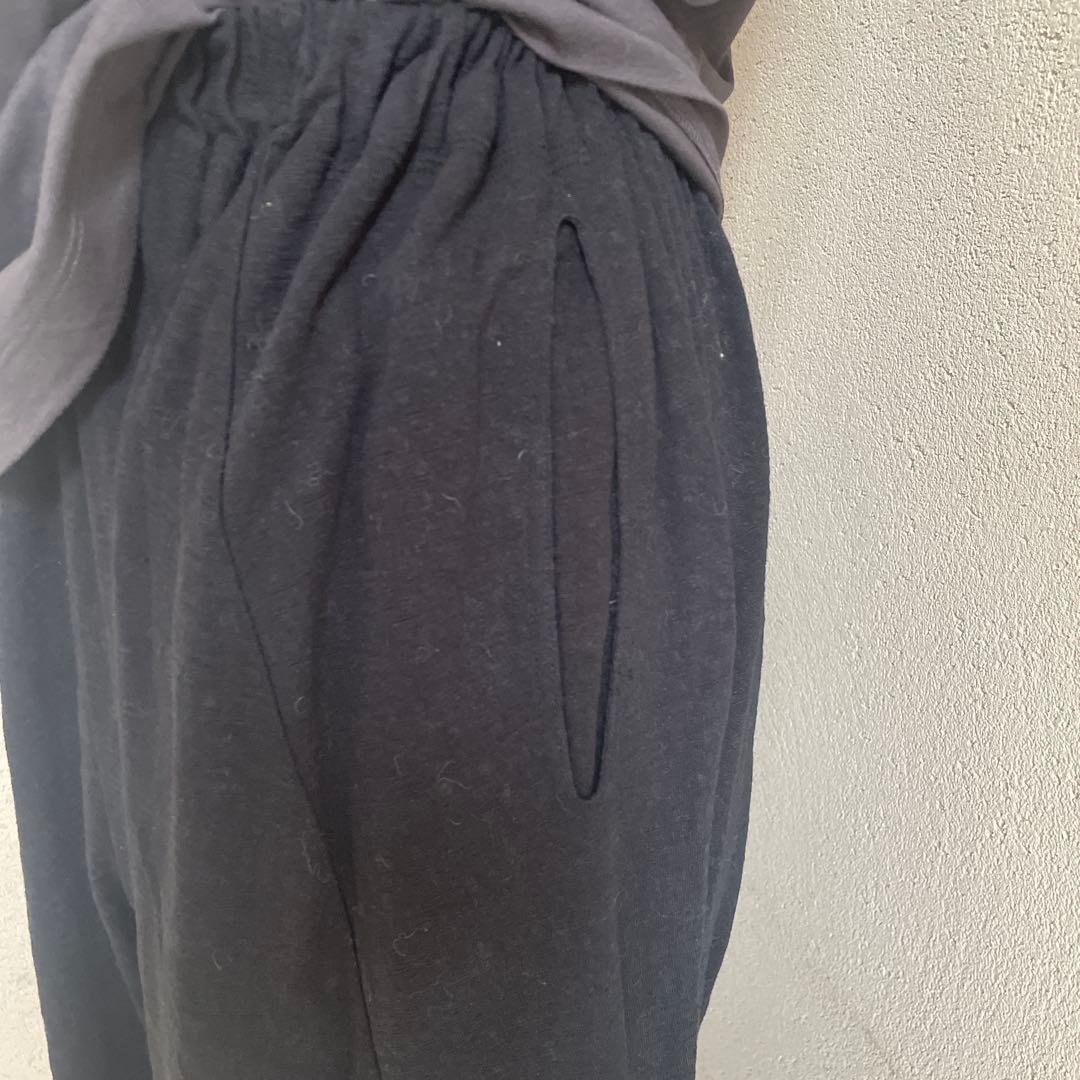 ババグーリ　バルーンパンツ墨色