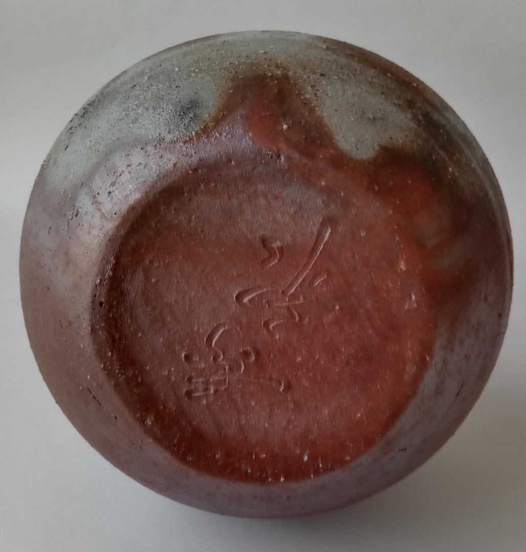 備前焼瓢箪型花入