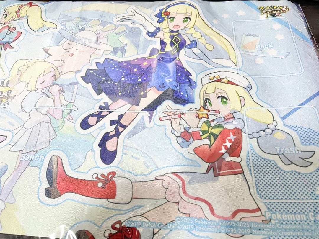 ポケマス おしゃれを楽しむリーリエ プレイマット 当選品 未開封
