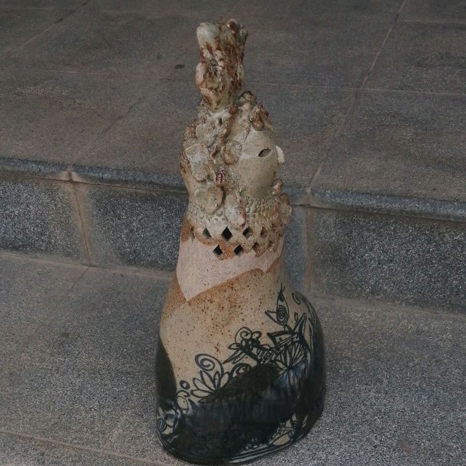 作家物　陶器人形