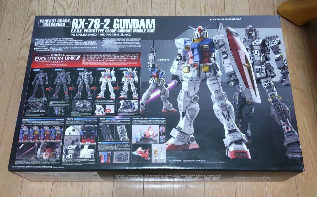 【新品】PG UNLEASHED 1/60 RX-78-2 ガンダム プラモデル
