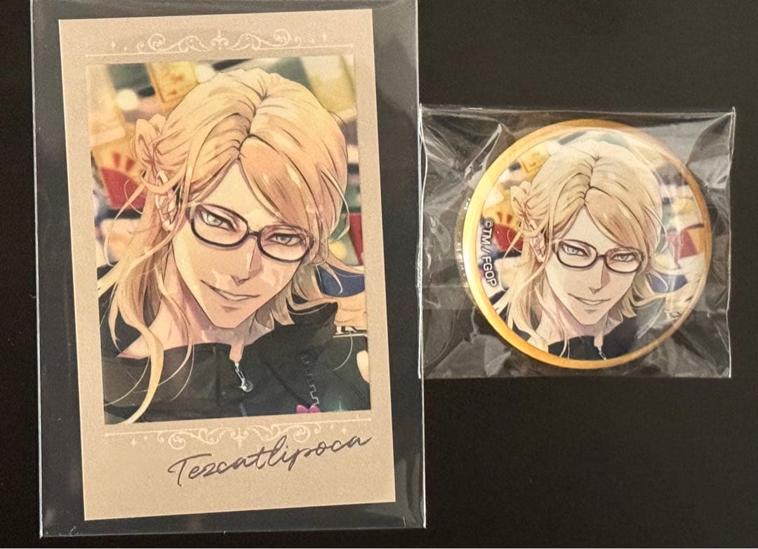 FGO テスカトリポカ 缶バッジ CBC AGF ポートレイトコレクション