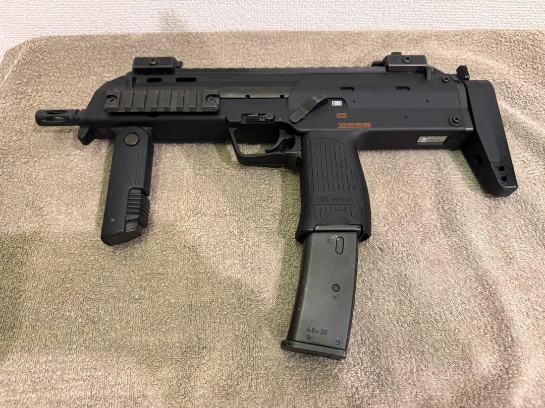 東京マルイ MP7A1 ガスブローバック 純正品 日本製 中古品 動作訳あり