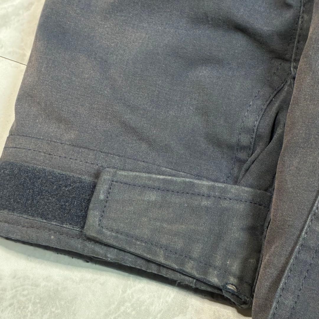 カーハート 裏ボア ダック地パーカー ネイビー アメカジ ストリート ワーク