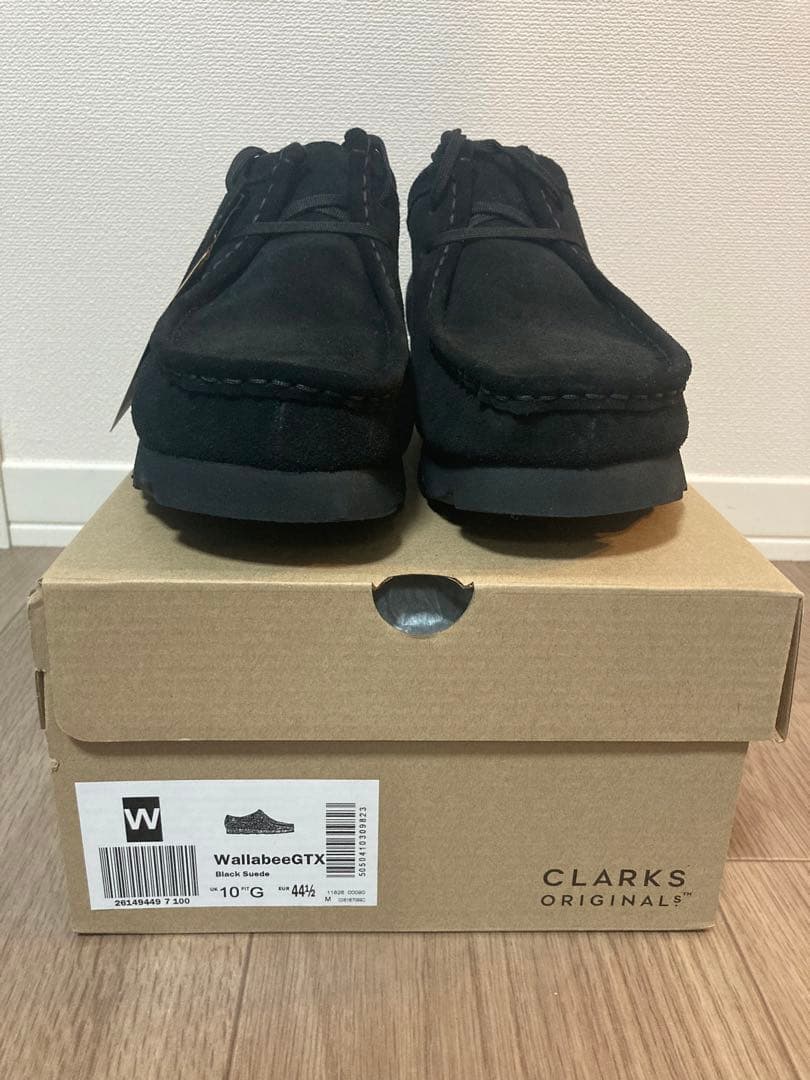 新品 CLARKS WALLABEE ゴアテックス UK10 クラークス GTX