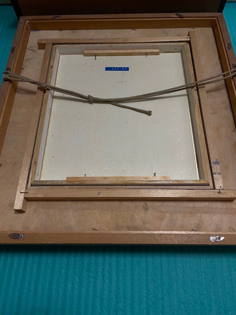 東郷青児　水彩画　「少女」