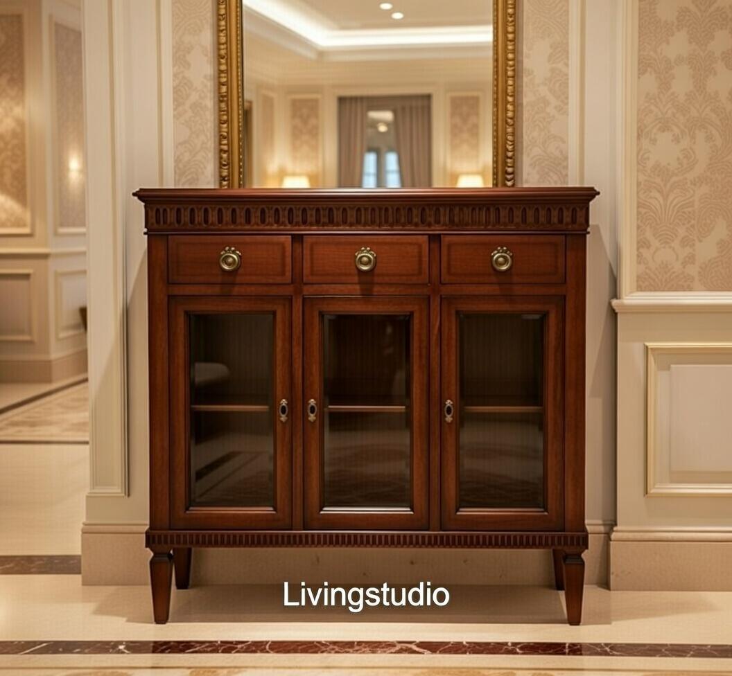 イタリア キャビネット サイドボード クラシック アンティーク風