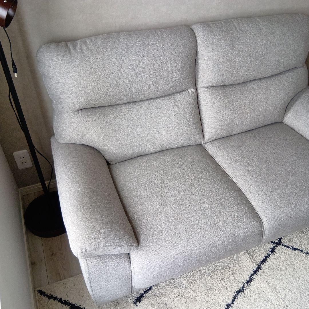 Muuuさん専用 　ニトリ　ソファー　2人掛け　ライトグレー
