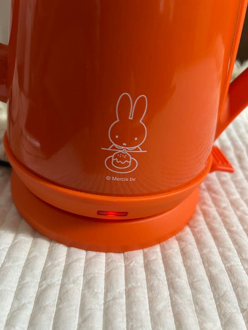 値下げ中】新品BRUNO ブルーノミッフィー電気ケトル オレンジ