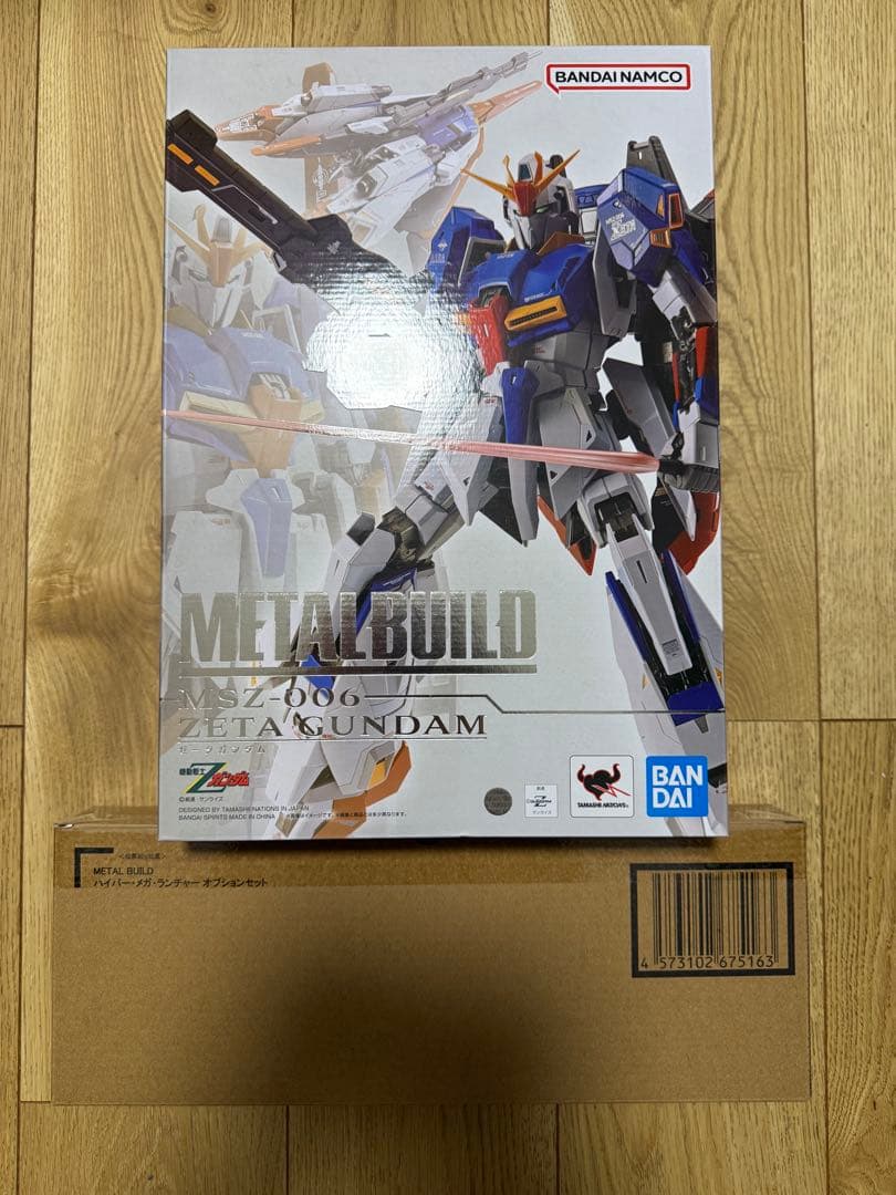 《新品未開封》L BUILD Zガンダム&ハイパーメガランチャーセット