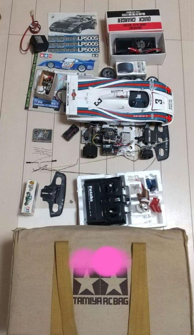 当時物 44年前 ポルシェ 936 ターボ ビンテージ タミヤ ラジコン 一式