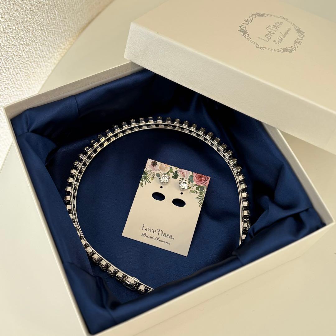 LoveTiara カチューシャ Refinado リボンピアス3点セット