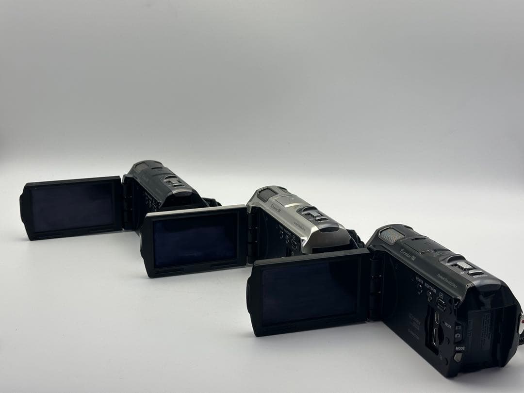 Sony 12.3 MEGA PIERS HiDビデオカメラ本体 3台セット