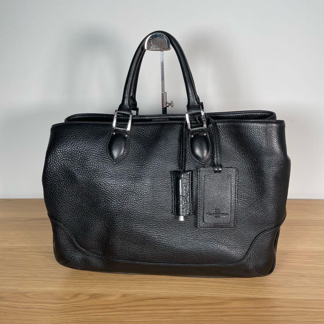 ペッレモルビダ ビジネスバッグ トートバッグ レザー ブラック系