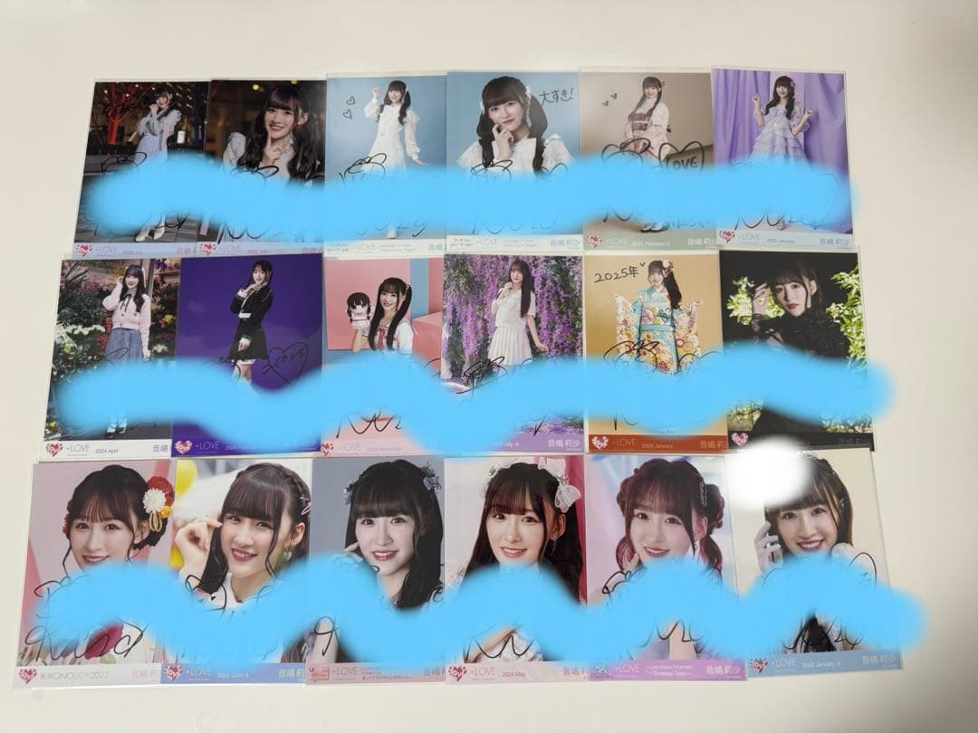 し*ぽ様 音嶋莉沙　直筆　生写真　まとめ売り LOVE 音嶋莉沙 生写真 まとめ売り - メルカリ