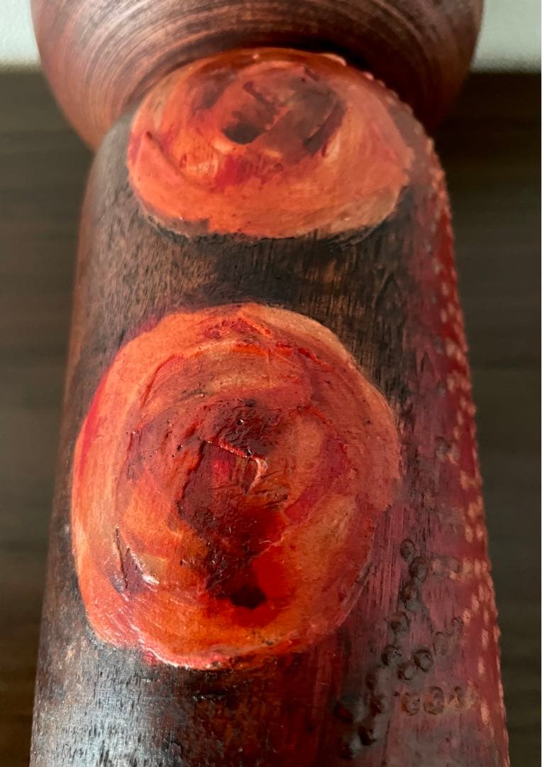 渡辺 正雄 Masao 創作 こけし Kokushi doll 薔薇 レトロ