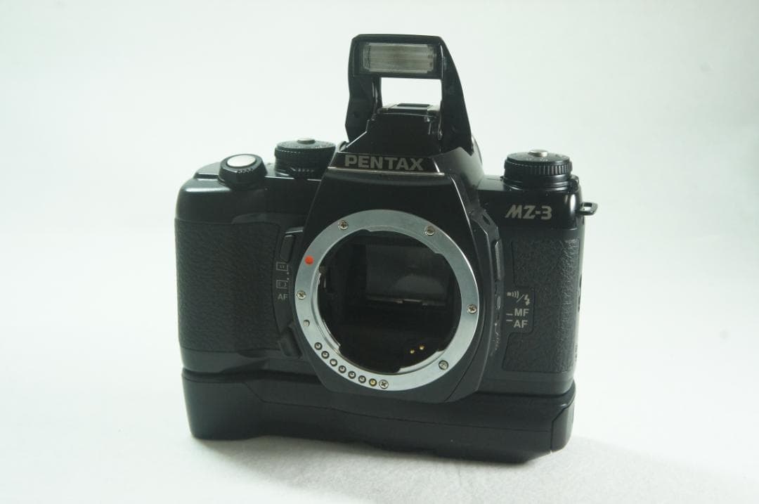 ☆☆美品　整備済　PENTAX MZ-3 ブラック＋FG F-593☆☆ 美品 整備済 PENTAX MZ-3 ブラック＋FG F-593