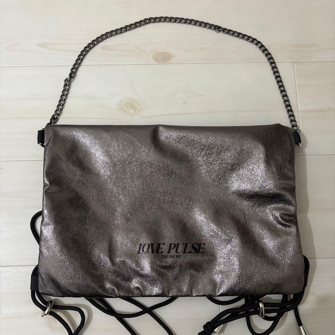 treasure LOVE PULSE グッズ 2way バックパック treasure ナップサック