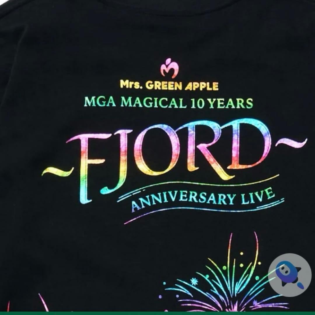 新品Mrs. GREEN APPLE ミセス10周年記念 FJORD TシャツL - メルカリ