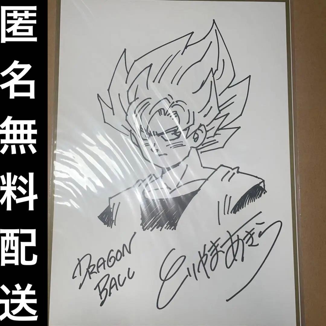 ドラゴンボール サイン入りイラスト 複製原画 摸写用紙 DVD ジャンプ流
