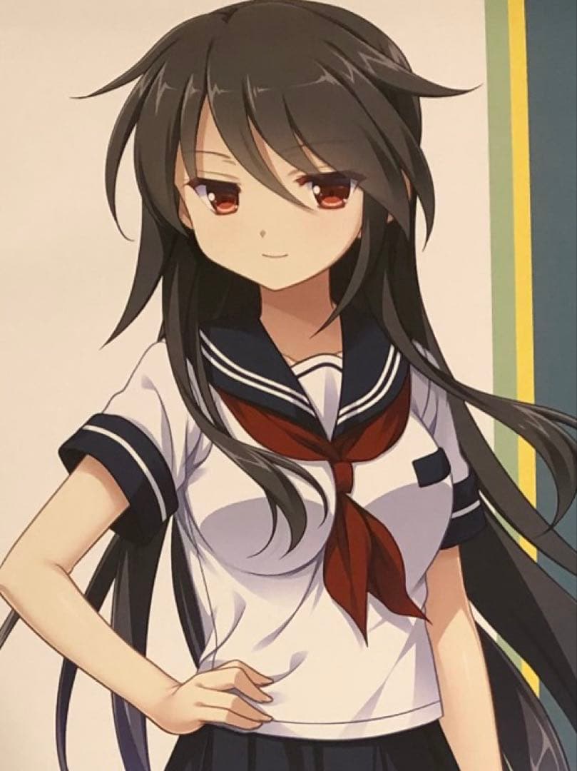 非売品】月影のシミュラクル 解放の羽 如月零 B2 半裁 サイズ ポスター