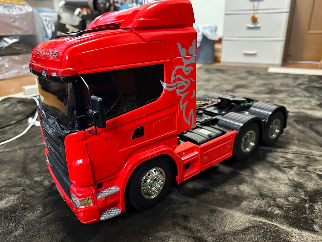 送料無料 スカニアR620 完成品 ラジコン プロポ難あり