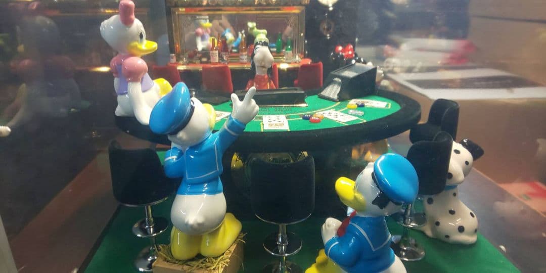 【希少品】ディズニーキャラクターのジオラマセット