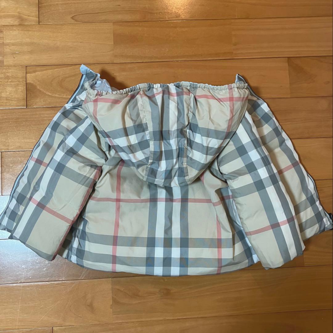 【美品】 バーバリー チルドレンズ ダウン コート アウター 24m 90センチ