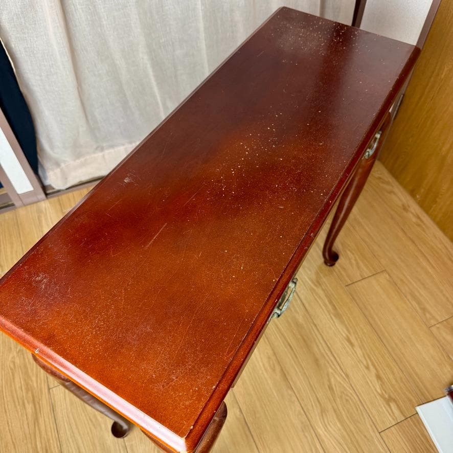 訳あり特価】クイーン・アン マホガニー材 コンソールテーブル